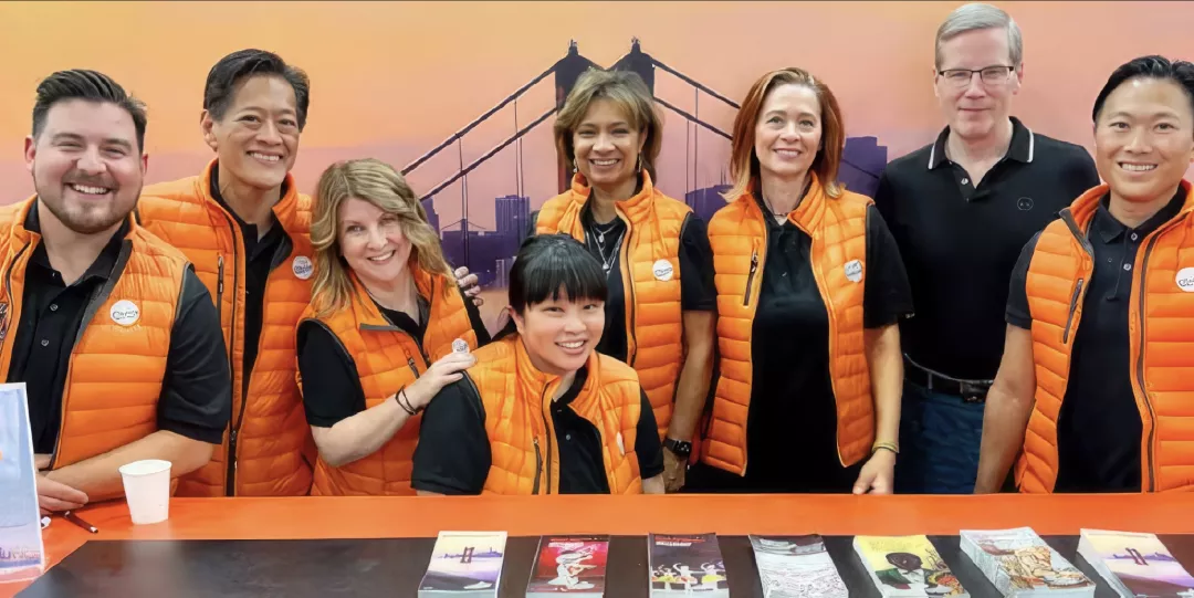 Sales team at IMEX