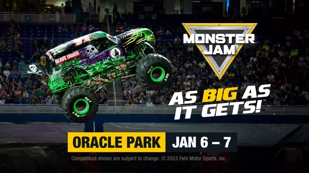 Monster Jam at Oracle Park