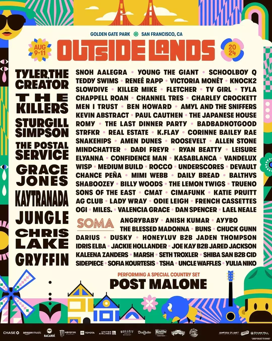 Your Guide to San Francisco's Outside Lands Music Festival | San