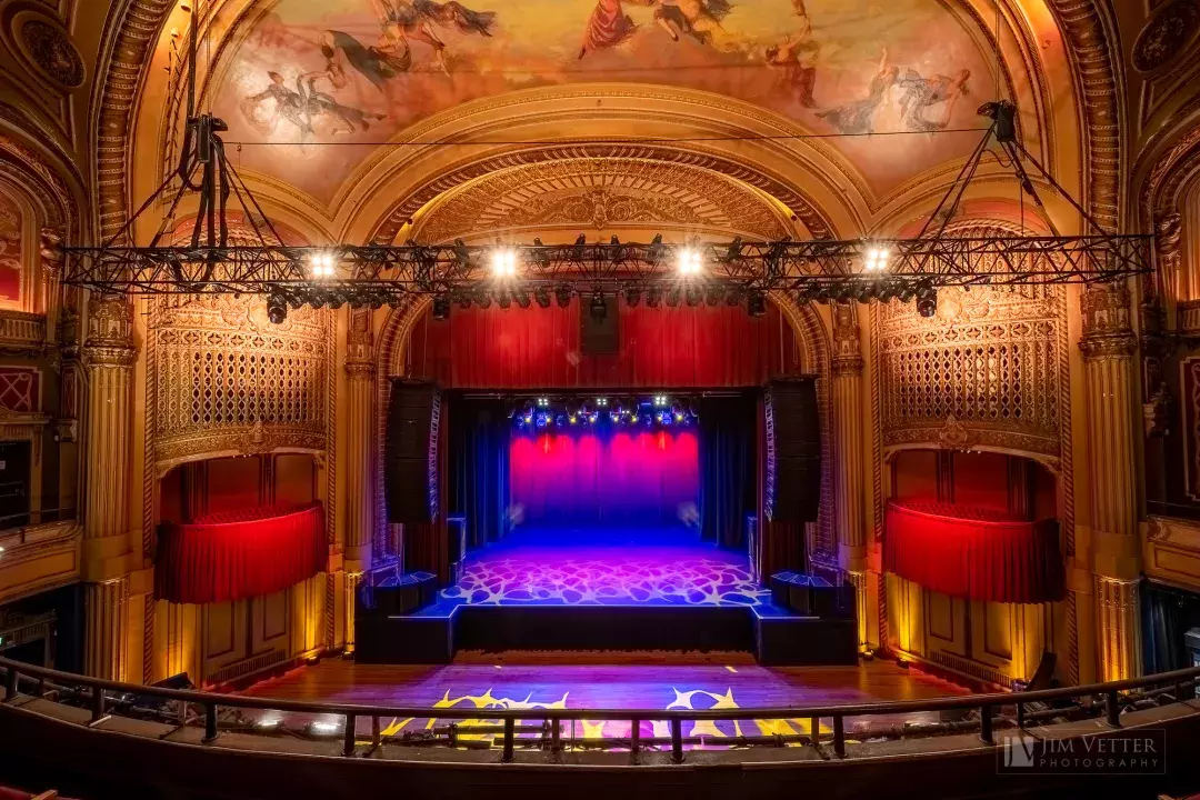 The stage of the Warfield.
