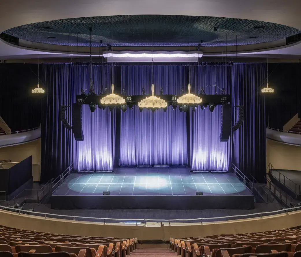 Auditorium space at the Masonic Venue