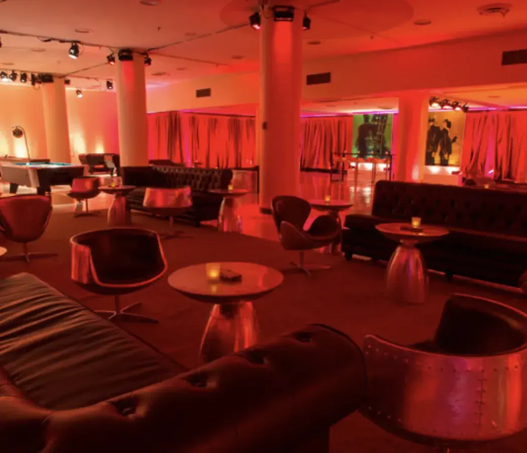 Exhibition hall at the Masonic Venue