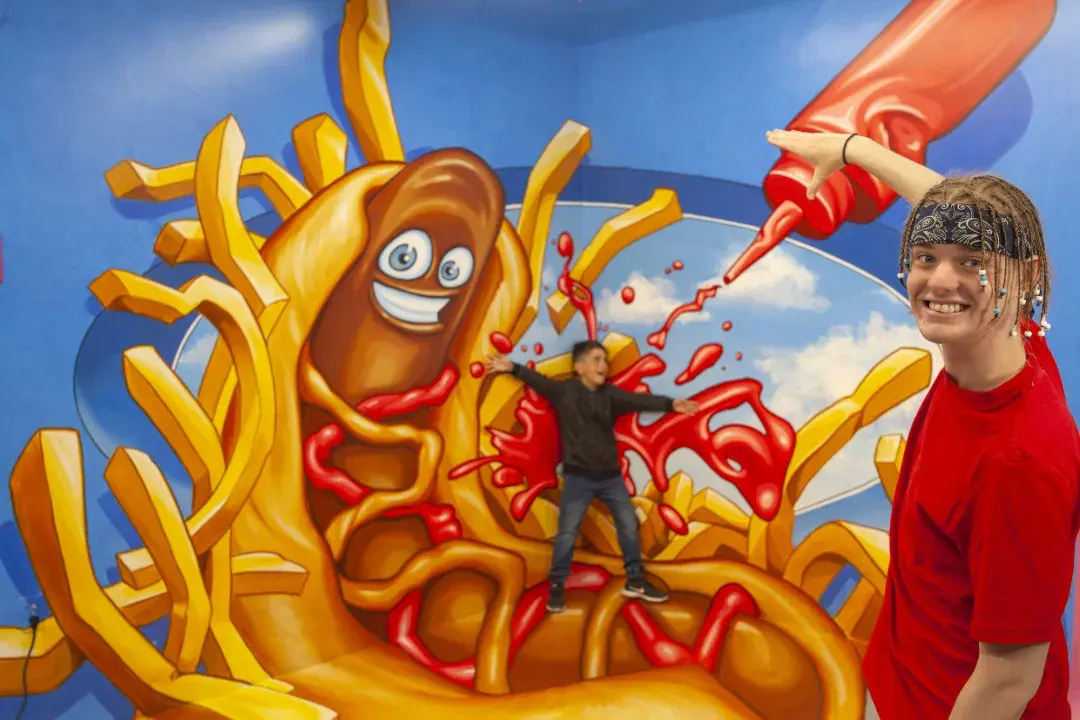 Your eyes can deceive you at the Museum of 3D Illusions