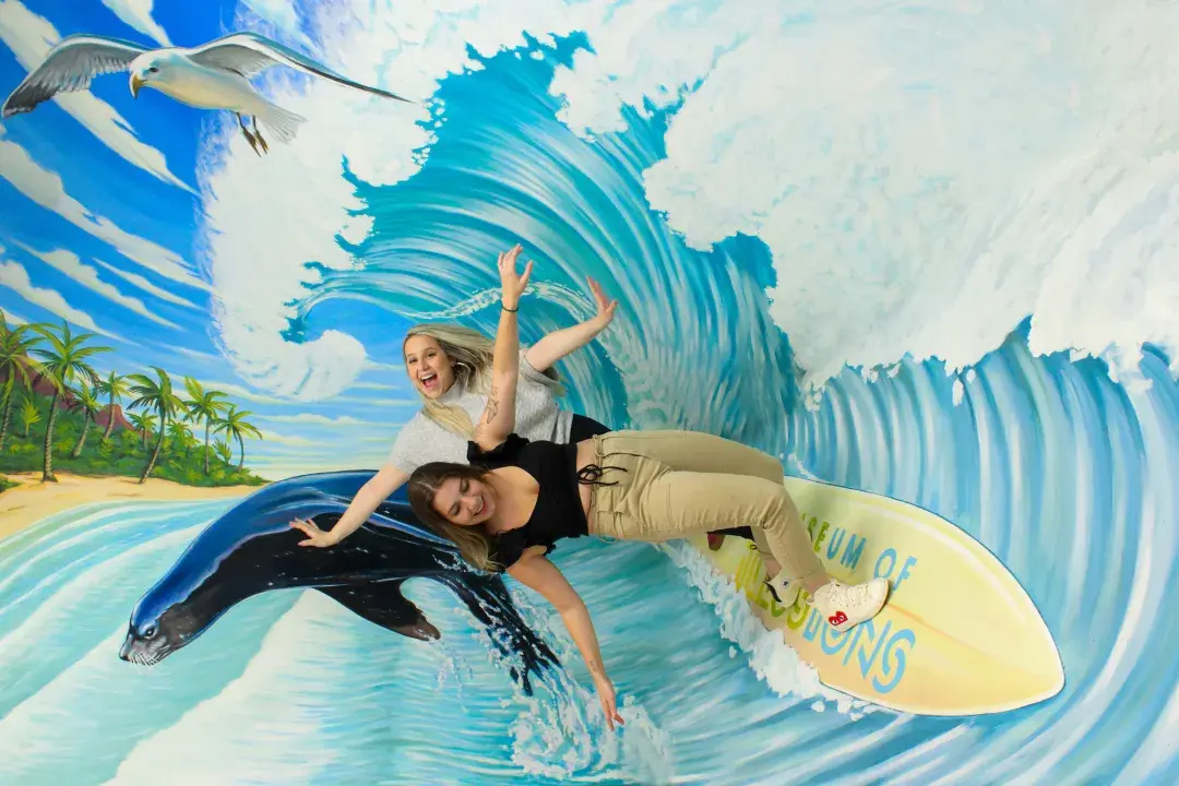 Picture-perfect moments at the Museum of 3D Illusions