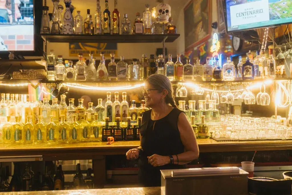 Amparo Vigil, owner of Puerto Alegre