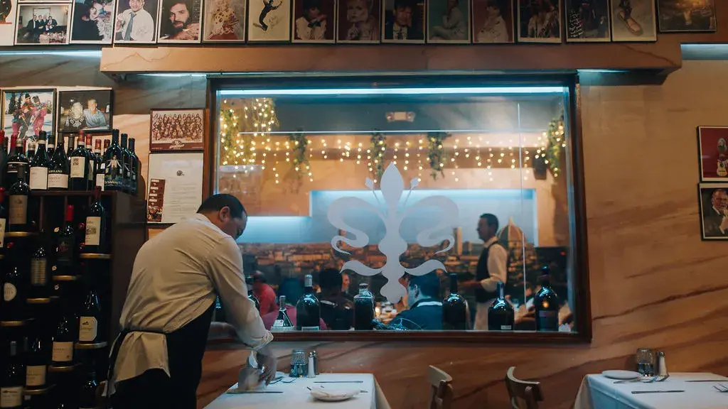 Inside Firenze by Night in San Francisco's North Beach