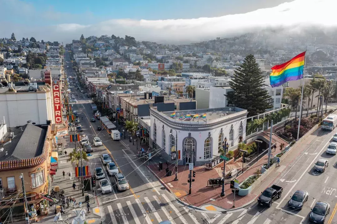 A bird's-eye view of the Castro