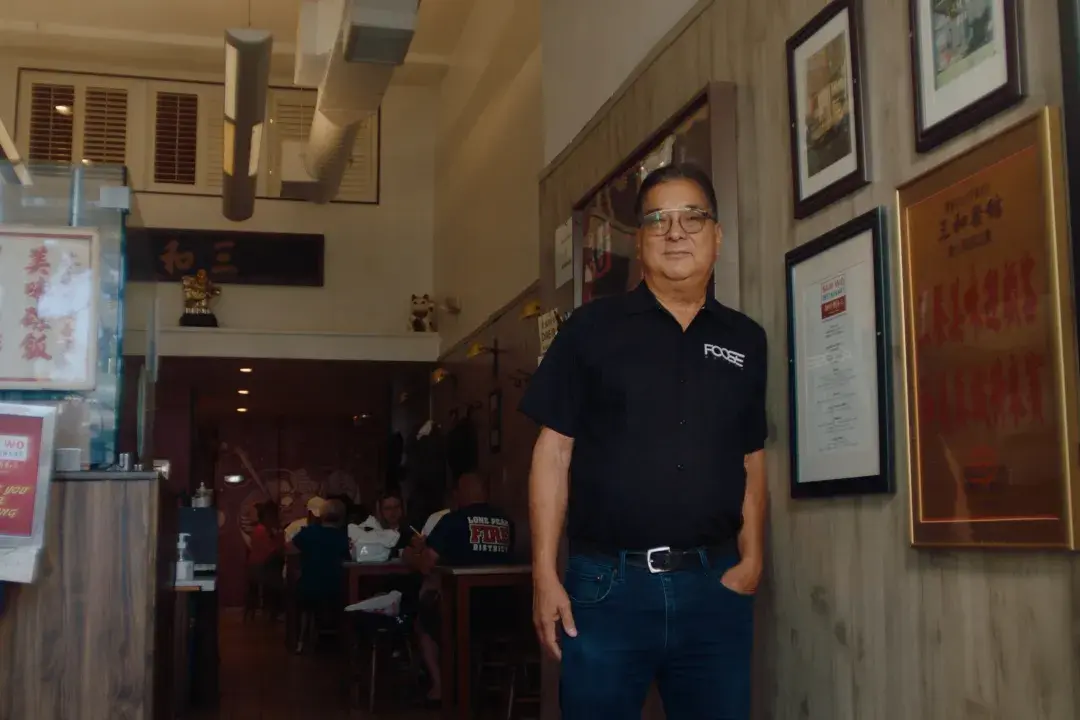 Steven Lee, co-owner of Sam Wo and Chinatown leader