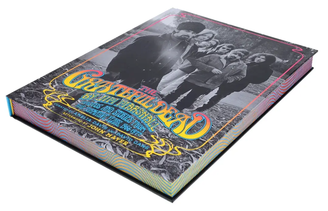Grateful Dead Book Cover Laid Down