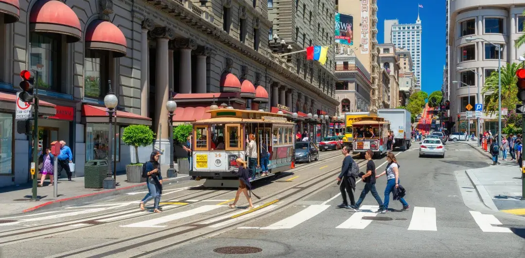 Walkable Downtown San Francisco