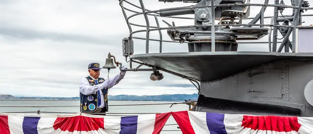 The annual Lost Boat Ceremony aboard the USS Pampanito.