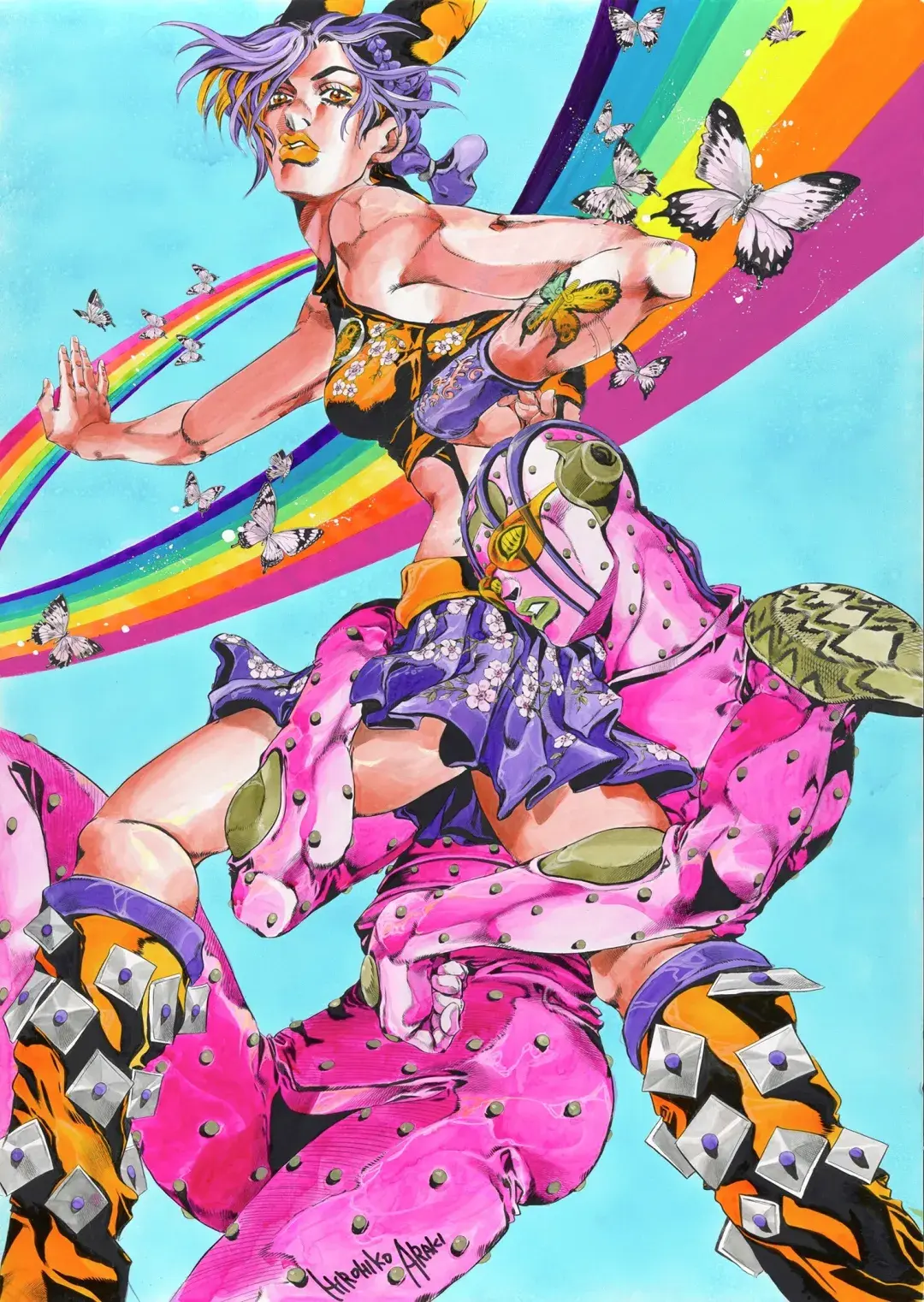 Araki Hirohiko for DeYoung Manga Exhibit