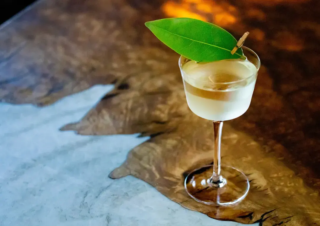 A martini served at True Laurel