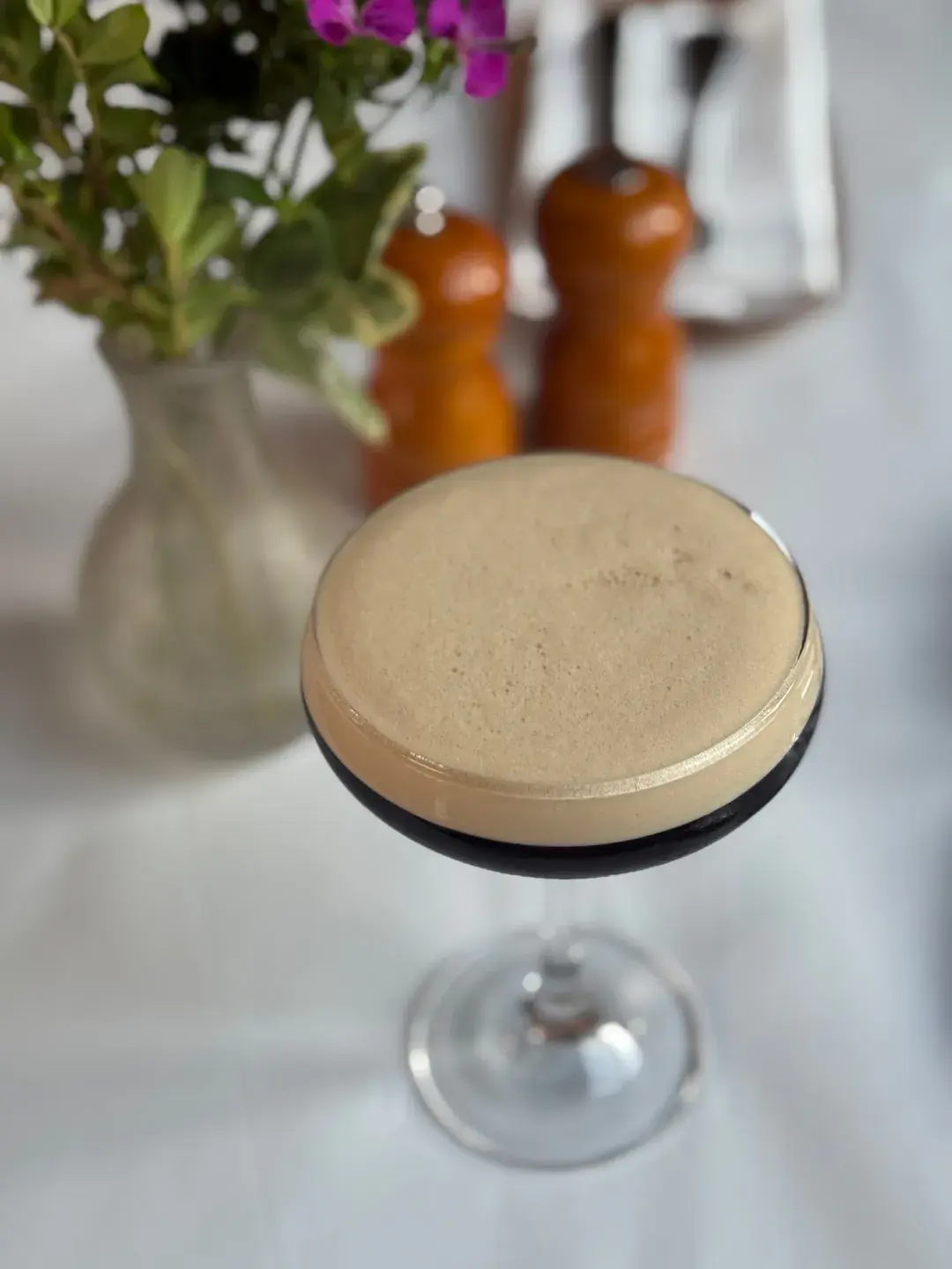 An espresso martini served at San Francisco's Balboa Cafe.