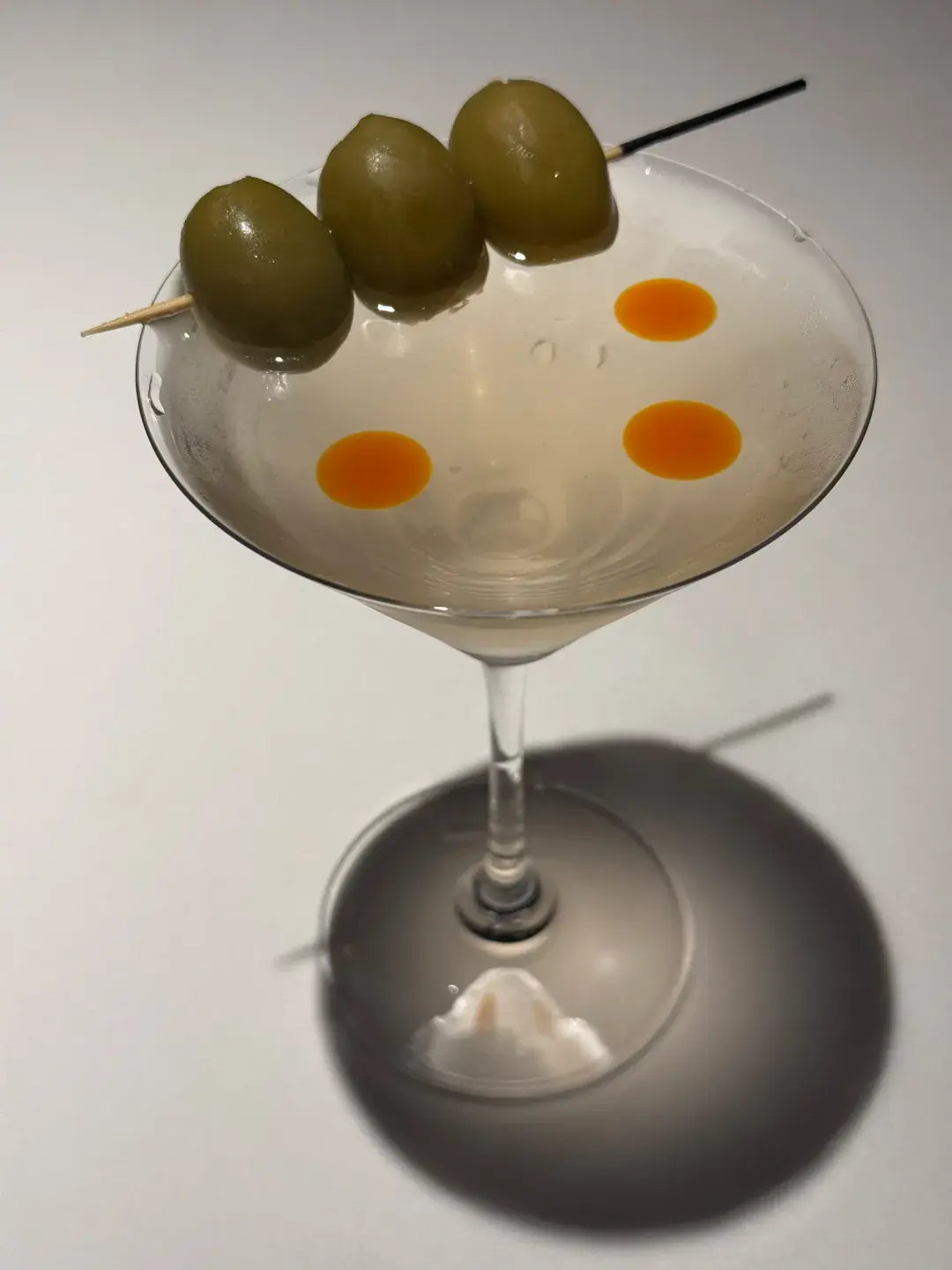 A martini being served at Californios in San Francisco.