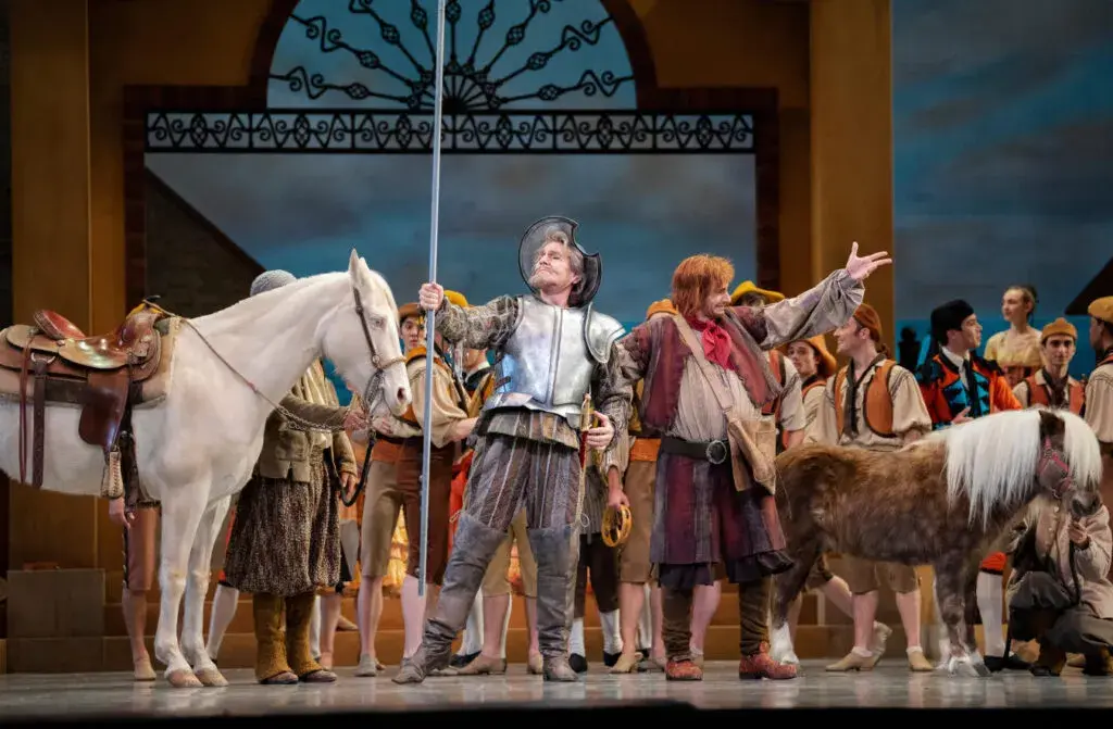 Jim Sohm and Pascal Molat in Tomasson/Possokhov's Don Quixote