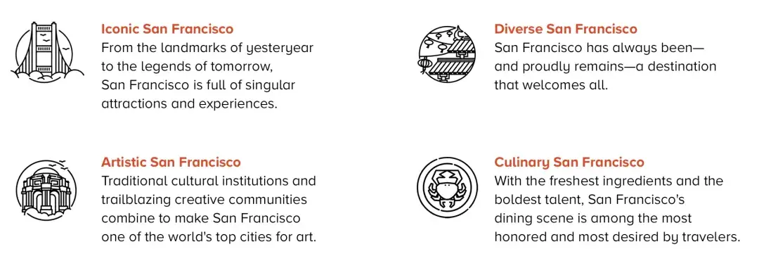 An infographic explaining our brand pillars.