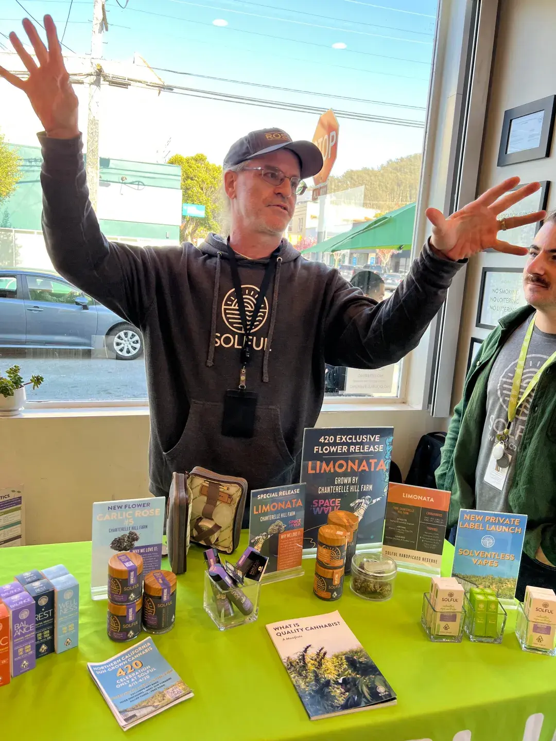 Marijuana presentation at Space Walk SF