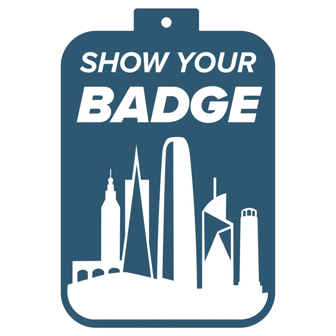 Show your badge program icon