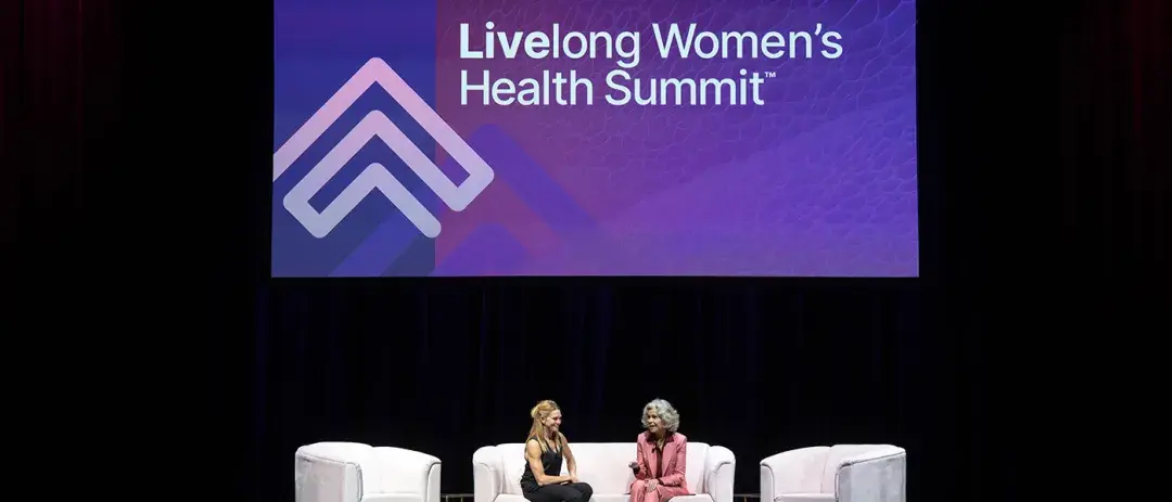 Actress and activist Jane Fonda speaks at the Livelong Women's Health Summit, held at The Masonic in San Francisco.