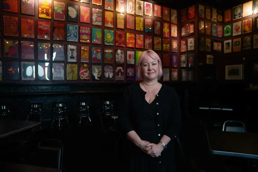 Amie Bailey-Knobler, general manager of The Fillmore, inside the venue's bar space.