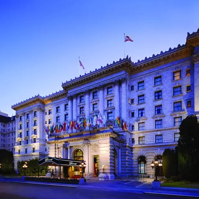 Fairmont hotel exterior