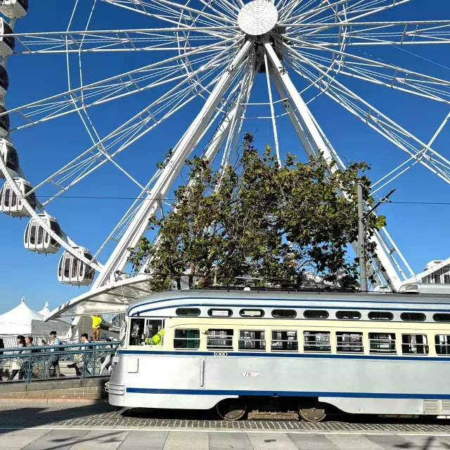 A roda SkyStar em Fisherman's Wharf