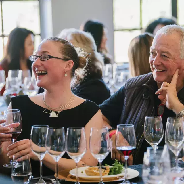 Students at the SF Wine School
