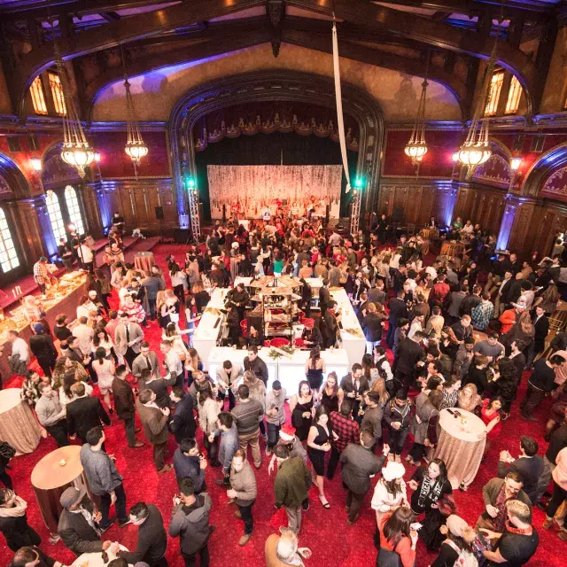 Guests party at The Regency Center's Lodge.