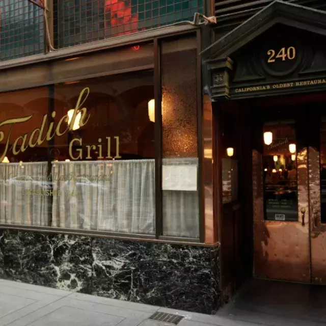 Exterior of Tadich Grill restaurant 