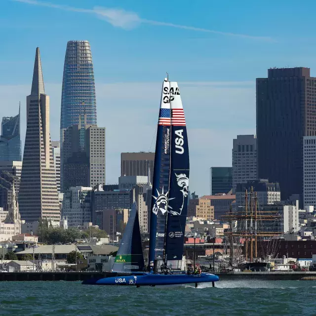 Sail GP San Francisco 2022 US Boat