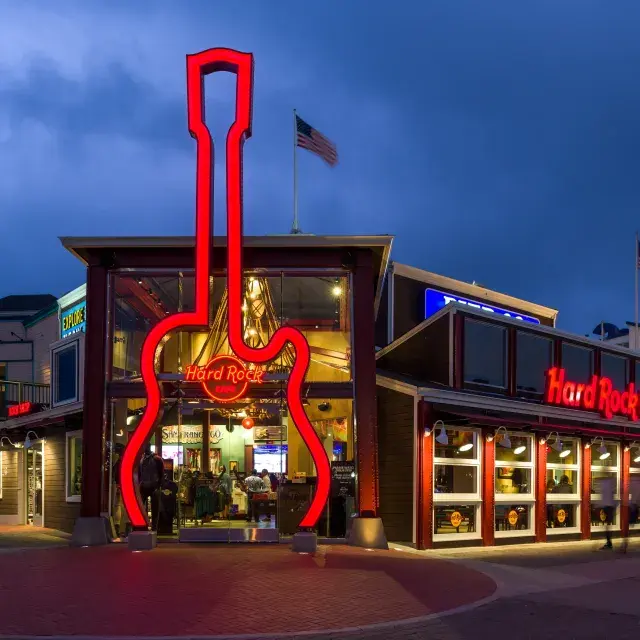 The Hard Rock Cafe San Francisco