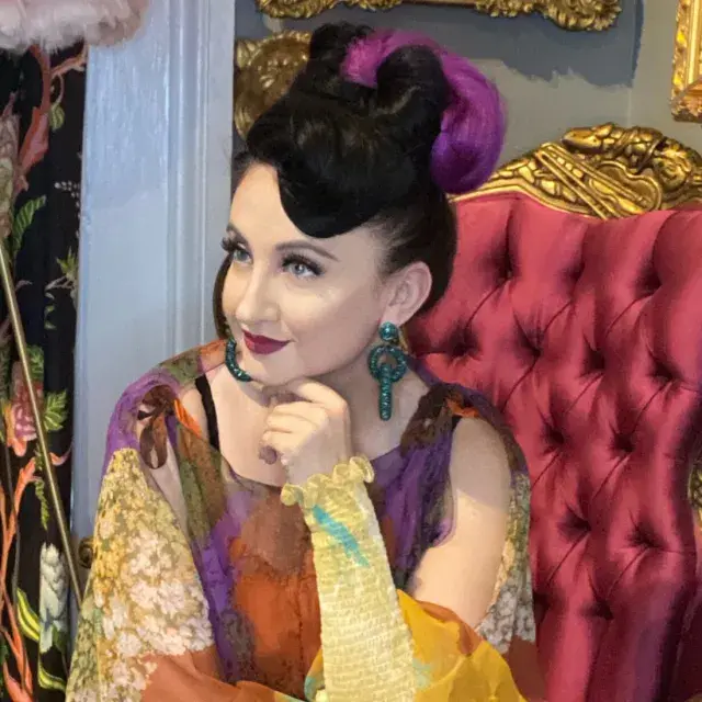 Vintage enthusiast Krystyl Baldwin