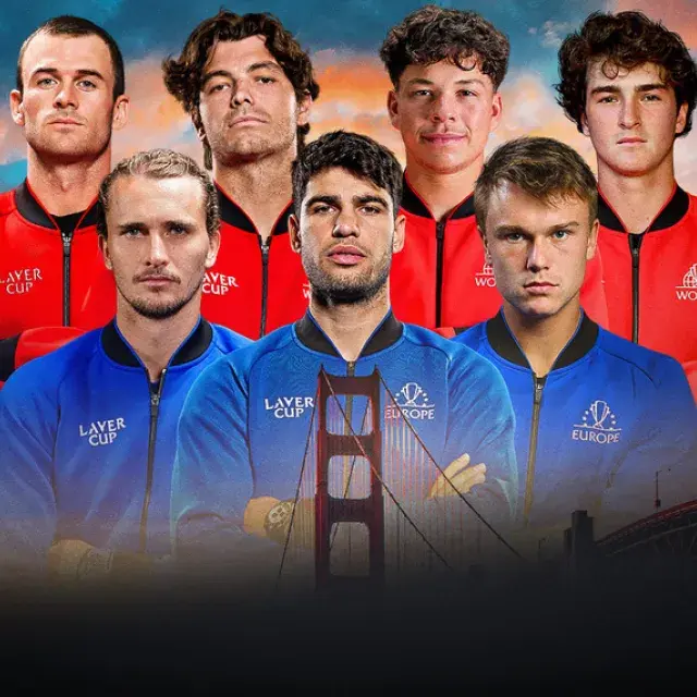 The men's tennis stars confirmed for the 2025 Laver Cup in San Francisco