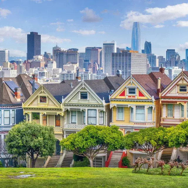 Painted Ladies in San Francisco