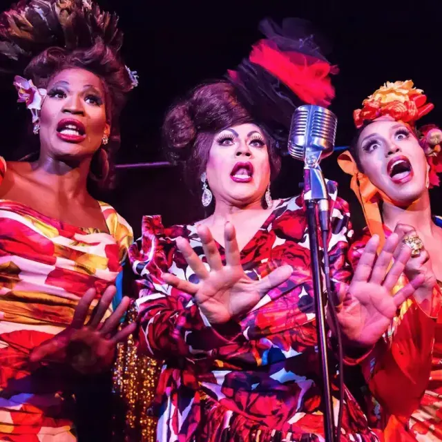 Drag queens perform at The Stud in San Francisco