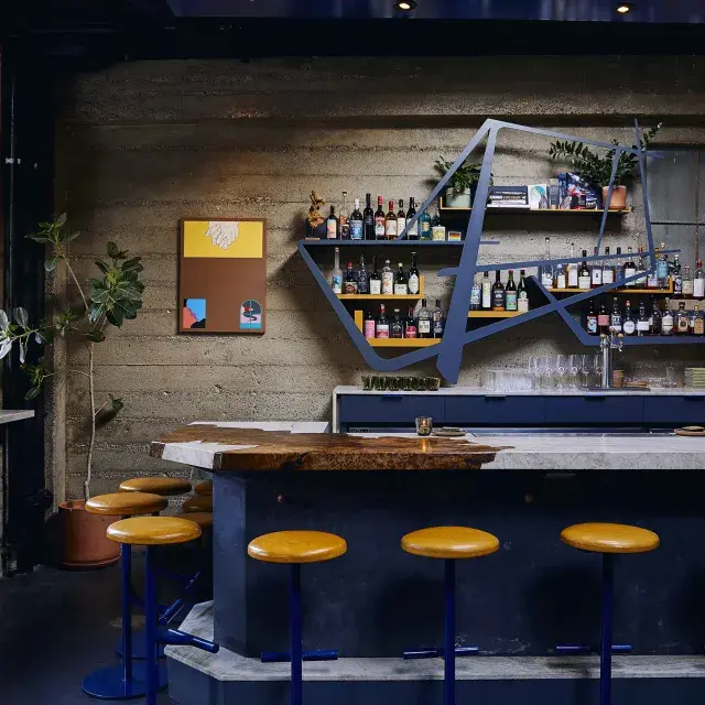 The interior of San Francisco's True Laurel