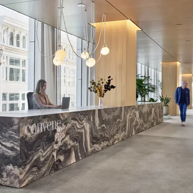 Convene 100 desk