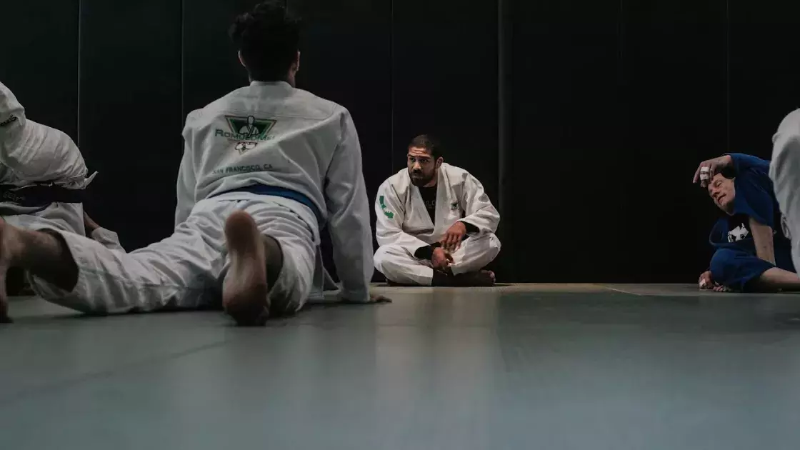 Romulo Melo on the Jiu Jitsu mat