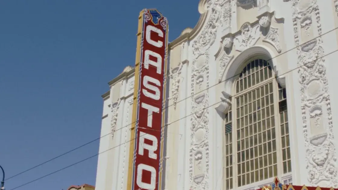 Castro Theater signage during the day