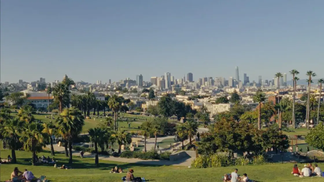 Dolores Park in the afternoon