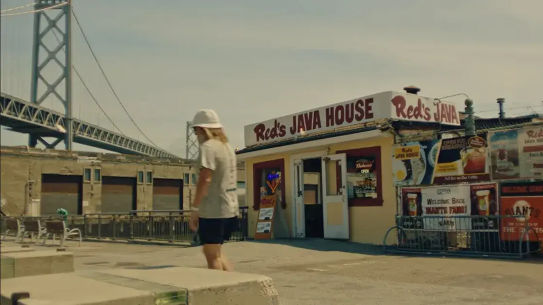 Outside of Red's Java House